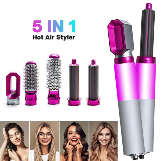 5 in 1 Hot Air Styler | 5 in 1 Hair Dryer Styling Tool sadadro