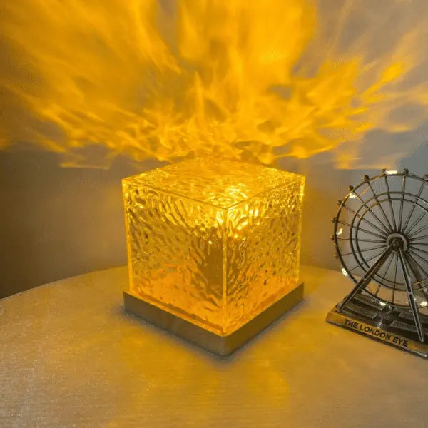 Crystal Lamp Water Ripple Night Lamp sadadro