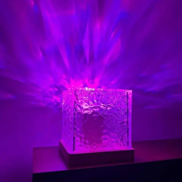 Crystal Lamp Water Ripple Night Lamp sadadro