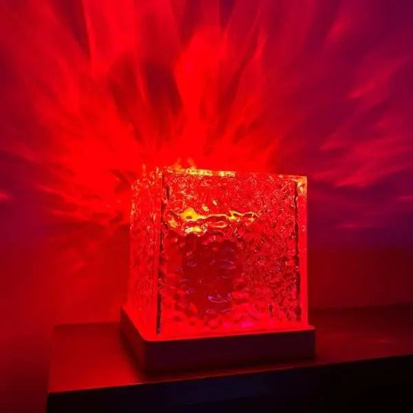 Crystal Lamp Water Ripple Night Lamp sadadro