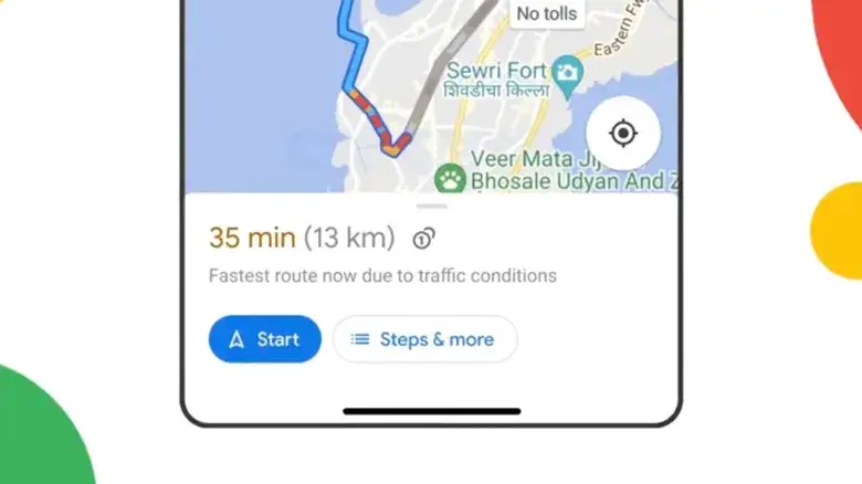 What Does the Circled 1 Mean on Google Maps? Toll Icon Explained