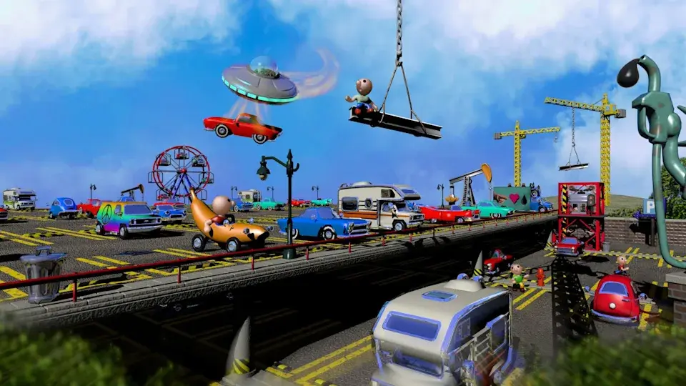 Car Park Capital Review: A Satirical City-Building Game About Car Dependency