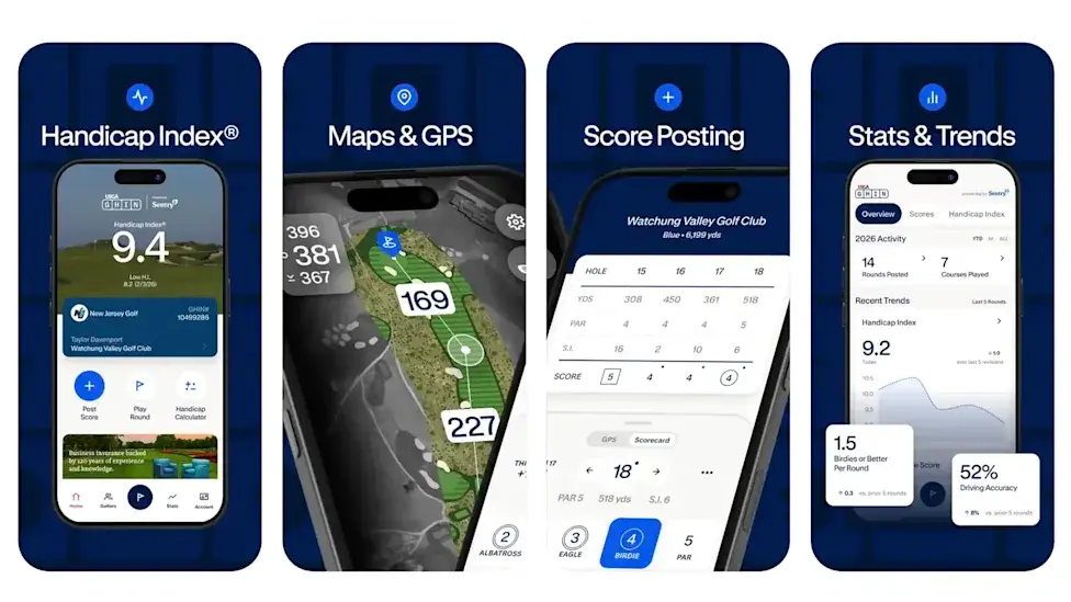 USGA GHIN App Review: New Features, AI Golf Rules Assistant and GPS Tools