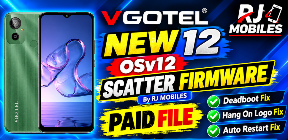 VGOTEL New 12 OSv12 Scatter Firmware For Deadboot & Logo Fix