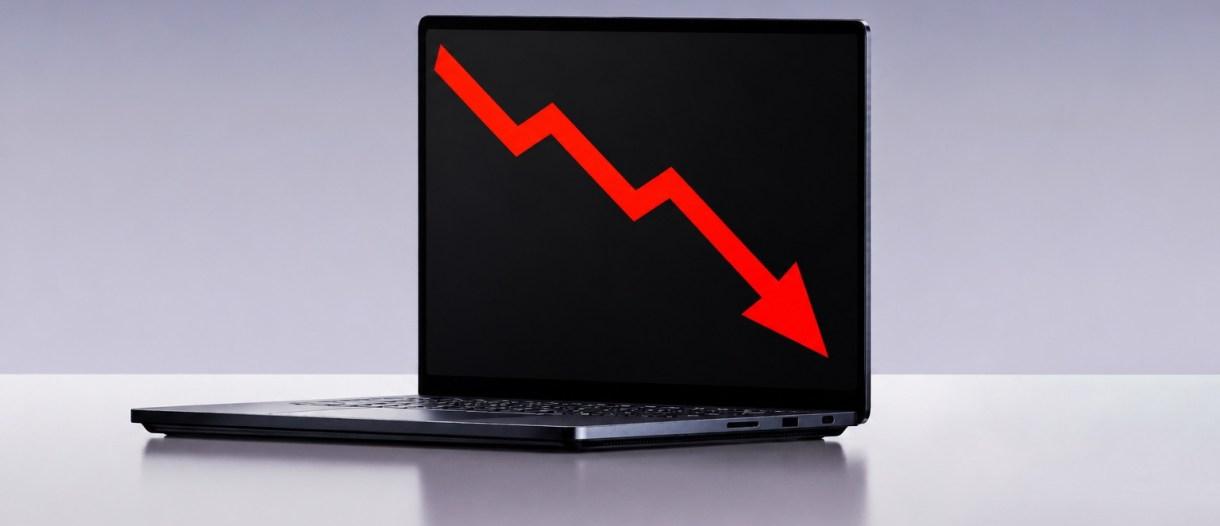 Global PC Shipments Fall 21% in Q3 2026, Counterpoint Reports  Copy title