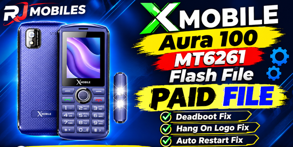 XMobile Aura 100 Flash File (MT6261) Tested Firmware