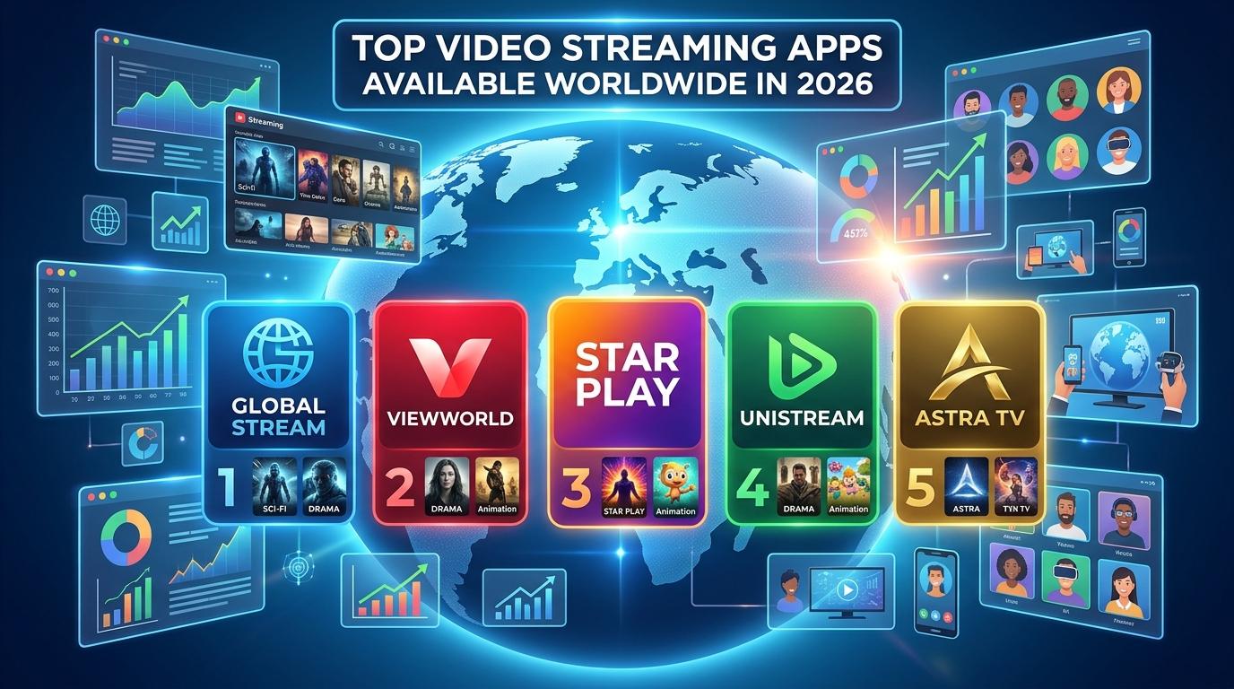 Top Video Streaming Apps Available Worldwide in 2026