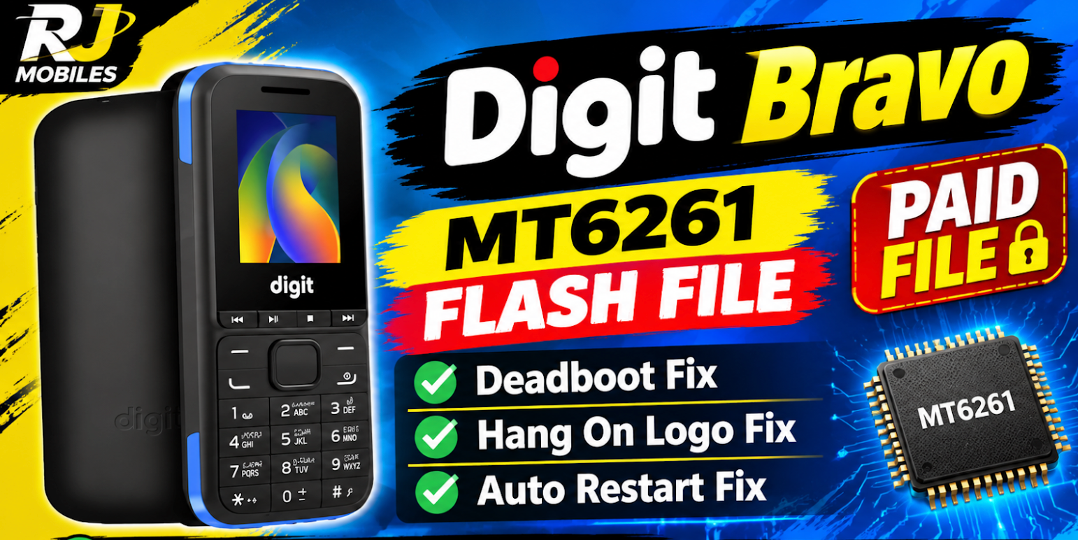 Digit Bravo MT6261 Flash File 100% Tested Readout BIN