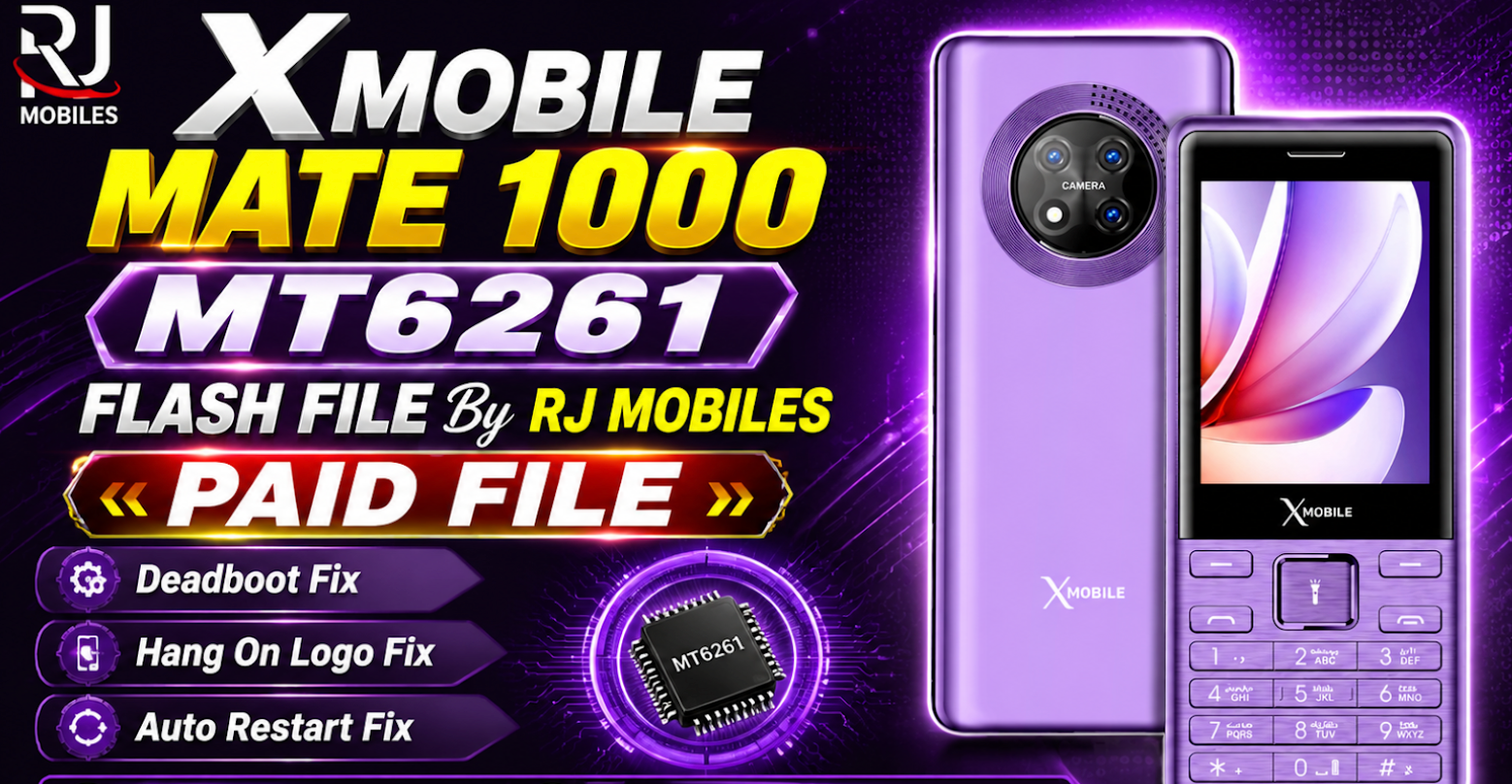 XMobile Mate 1000 MT6261 Flash File