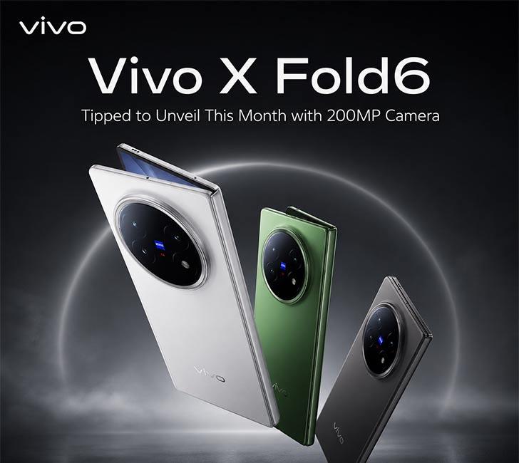 vivo X Fold6 Launched in India With 200MP ZEISS Camera & 6,900mAh Battery