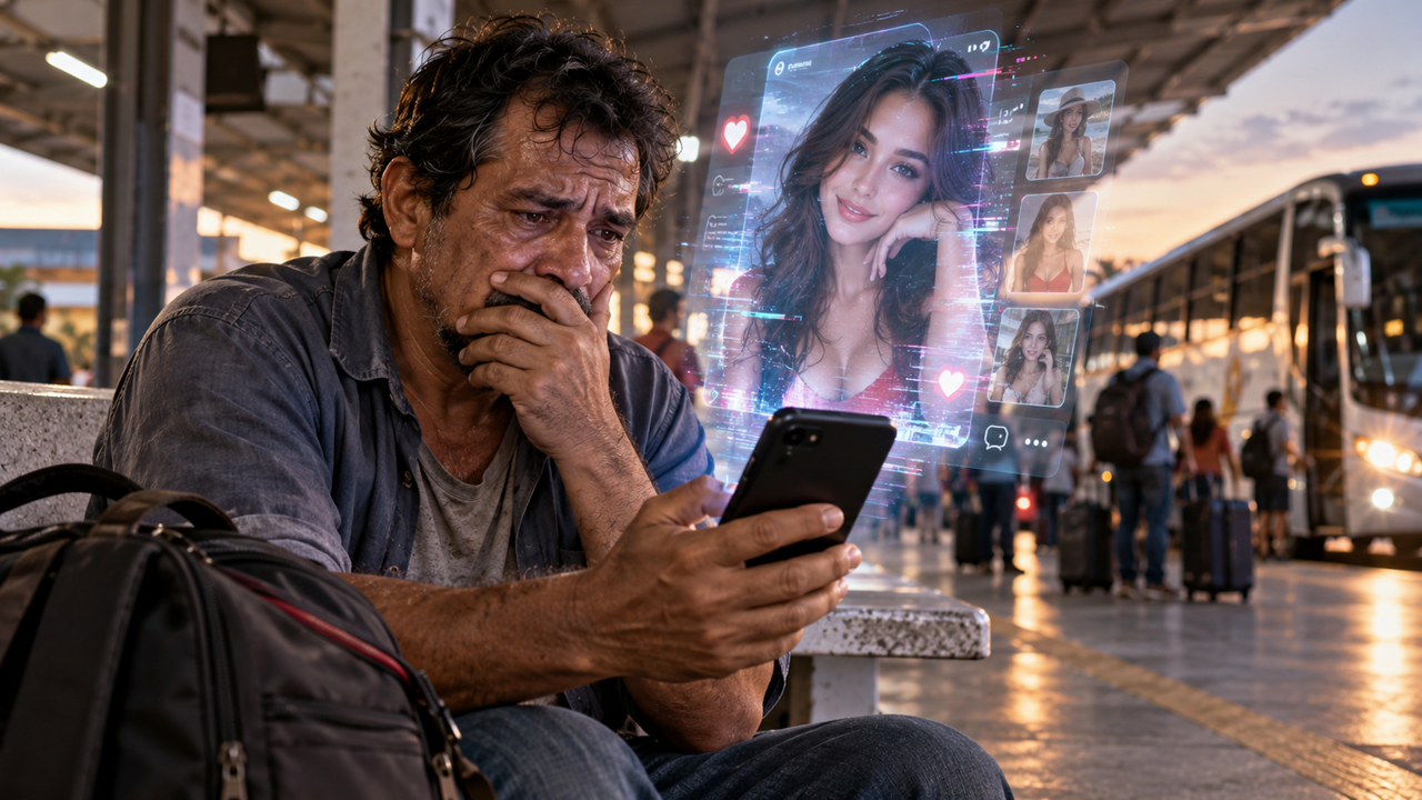 AI-Generated Woman Fools Brazilian Man Into 2,000 km Journey
