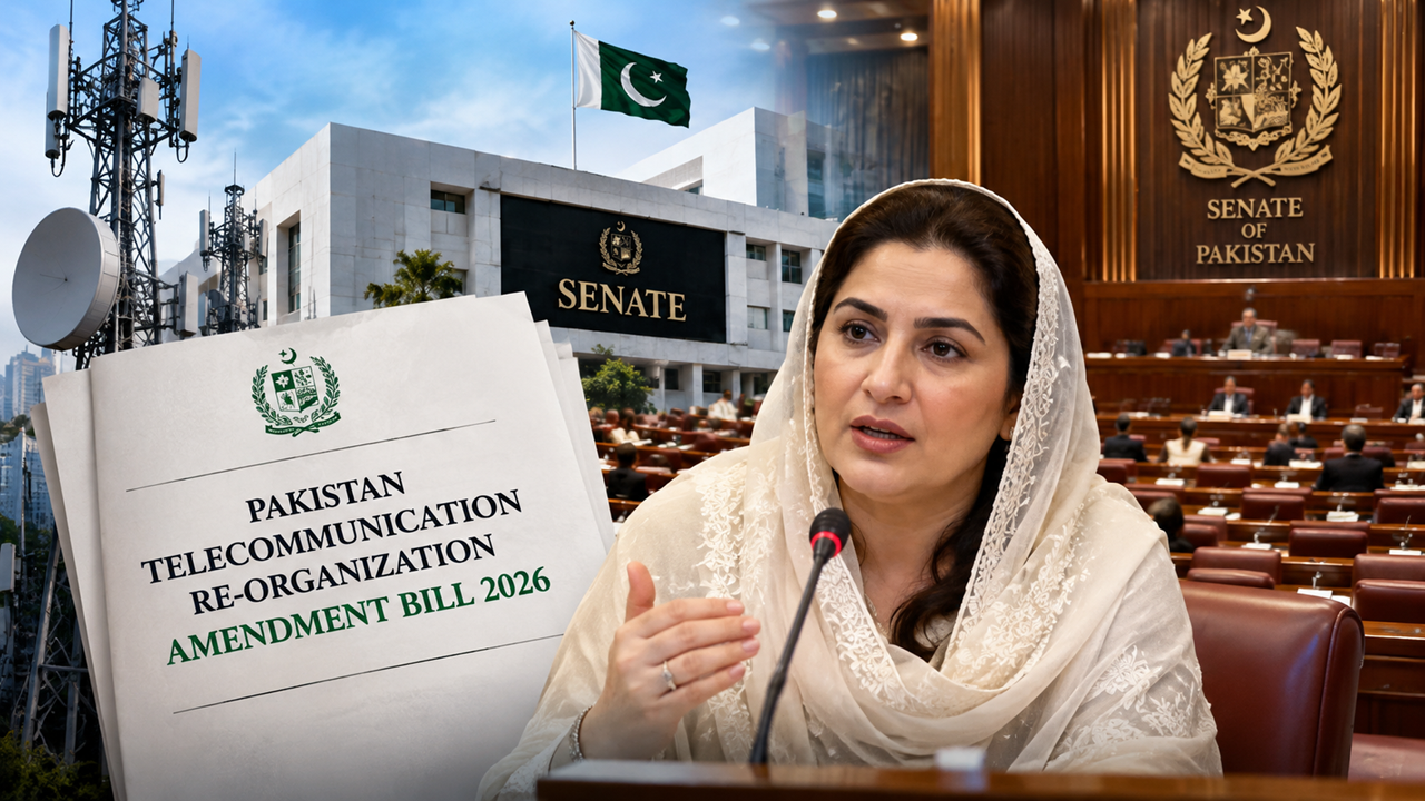 Pakistan Telecommunication Amendment Bill 2026 Reintroduced in Senate