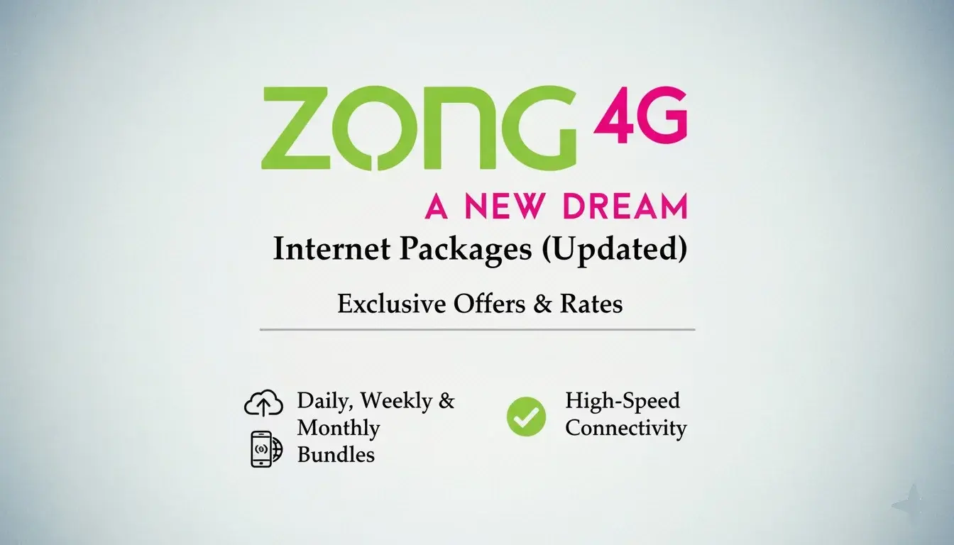 Zong Monthly All In One Package 2026 – Price, Internet & Activation Code